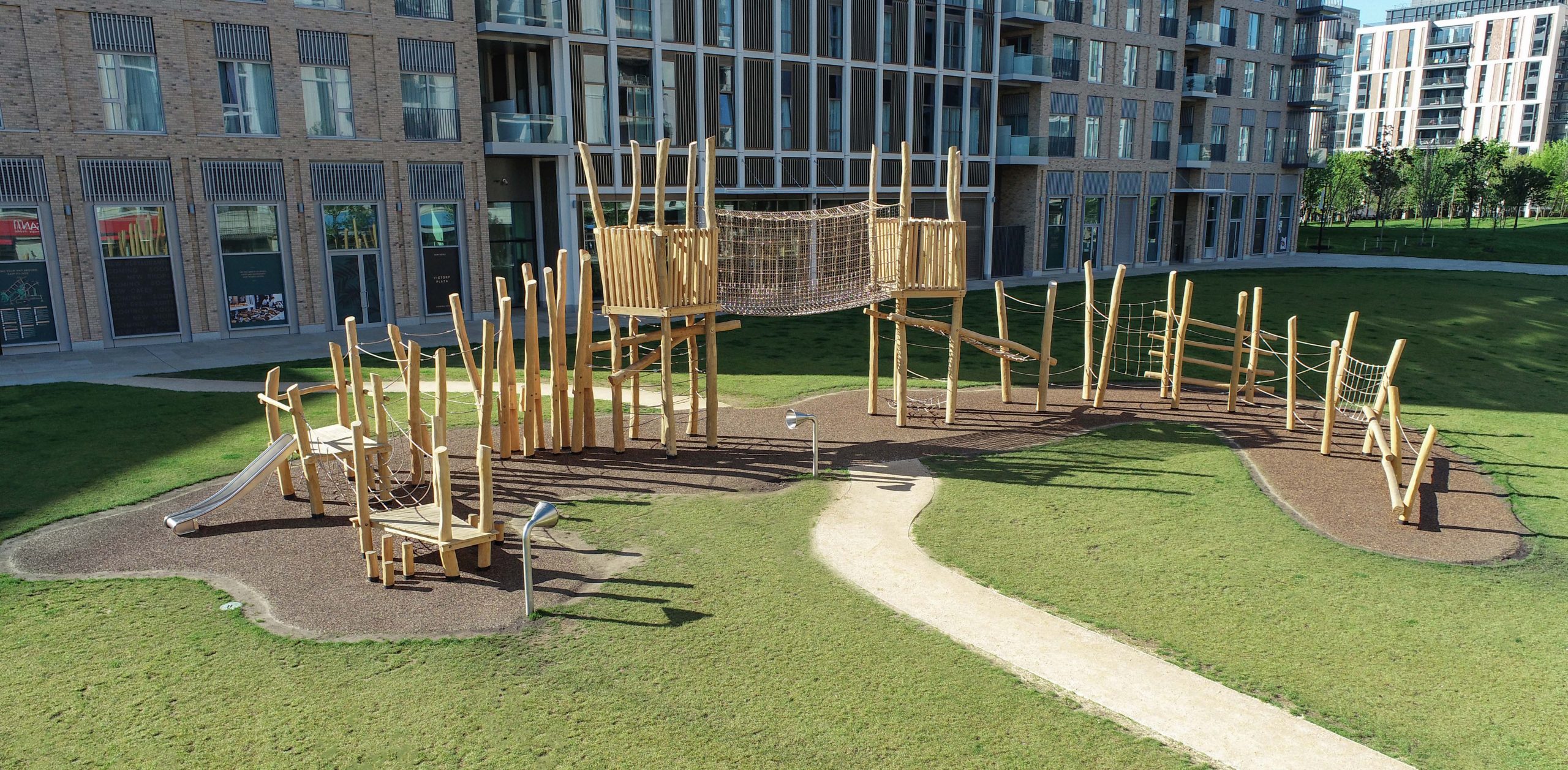 bespoke playgrounds Victory Park