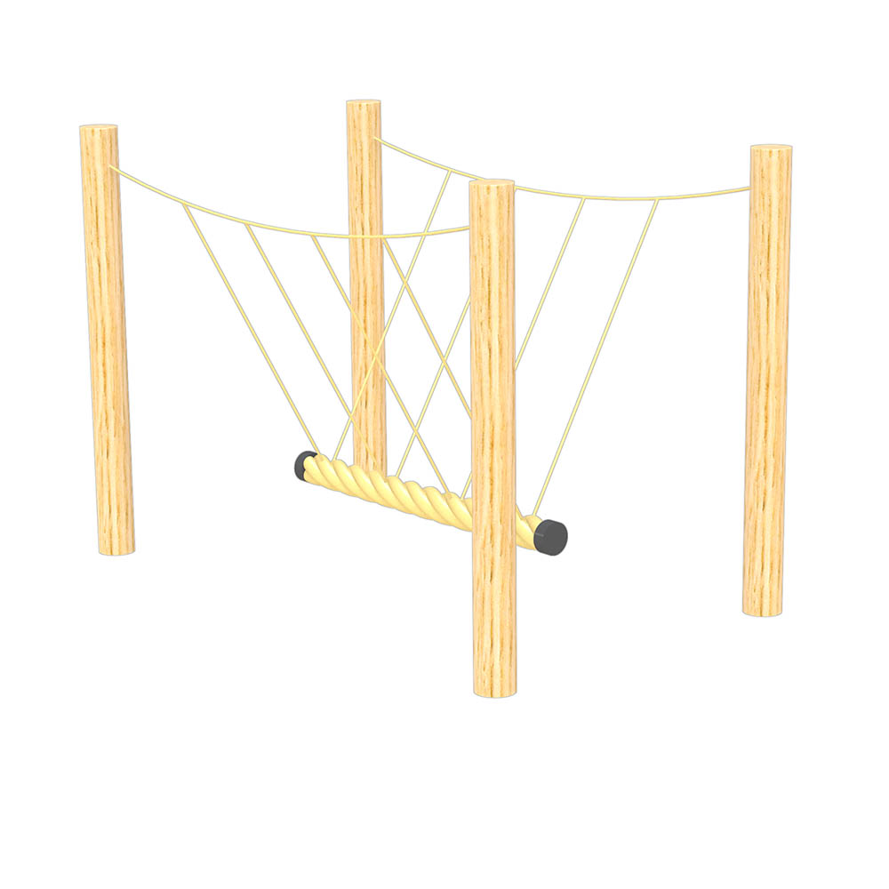 natural playground equipment robinia swings